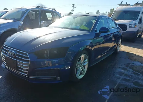 2018 Audi A5 2.0T Premium from USA, damaged, VIN WAUENCF55JA127069